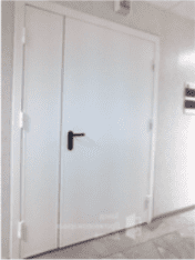 Установленная противопожарная дверь Зеррус — пример 6