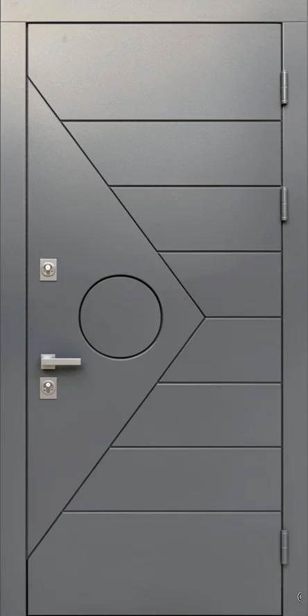 Входная дверь Aurora-17 (Порошковое напыление / МДФ ПВХ)
