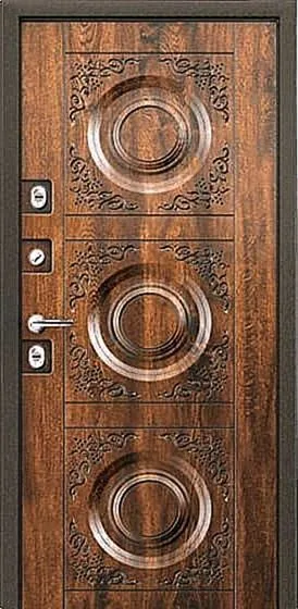 Входная дверь Kiparis-2 (МДФ Винорит / МДФ Филенчатый)