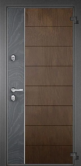 Входная дверь Siberia-4 (МДФ Филенчатый) - внешняя сторона