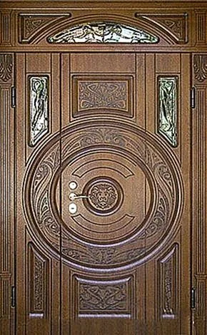 Входная дверь Massive-58 (Массив дерева) - внешняя сторона